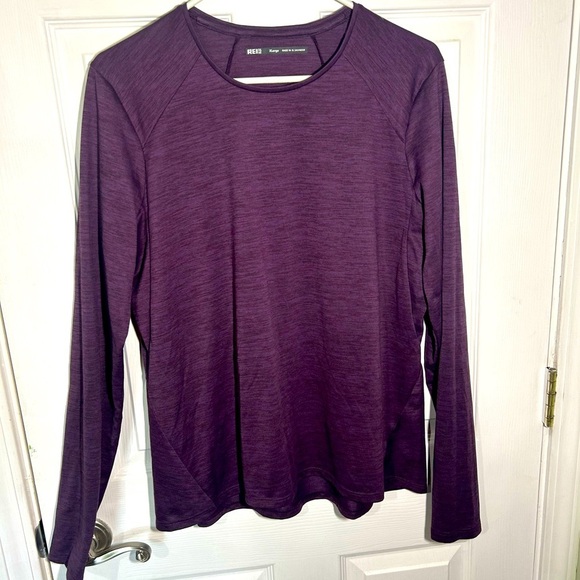 REI Tops - REI CO-OP Women’s Midweight Base Layer Long-Sleeve Purple Size X-Large Athletic